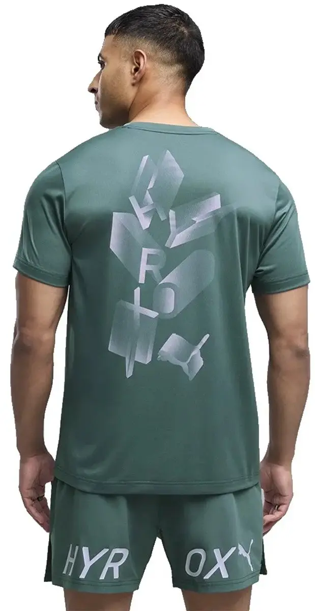 PUMA X Hyrox Poly Graphic T-shirt - S - Groen