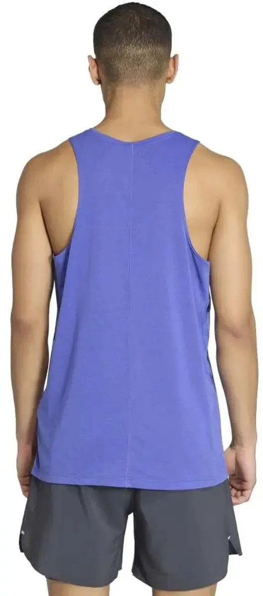 adidas Adi365 Running Climacool Mouwloos T-shirt - Blauw L