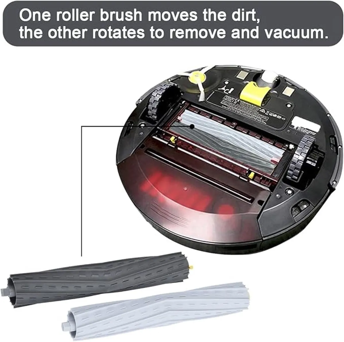 iRobot BOL-6-1461 Rubberen Borstelset - 4 Stuks