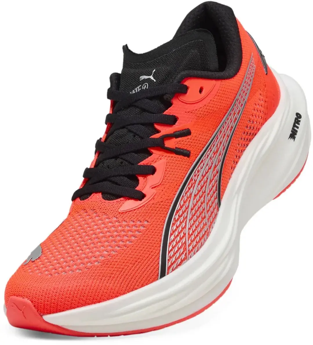 PUMA Deviate Nitro 3 Hardloopschoenen - Glowing Red - EU 43