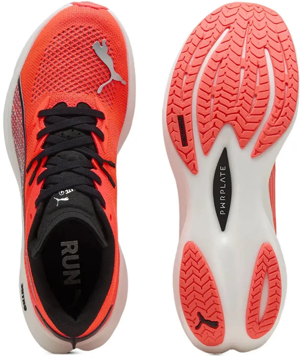 PUMA Deviate Nitro 3 Hardloopschoenen - Glowing Red - EU 43