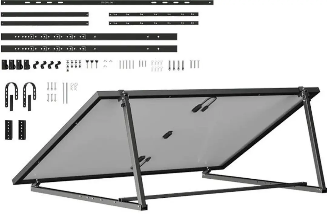 EcoFlow Verstelbare PV-paneelhouder 400W - Zwart - afbeelding 2 van 3