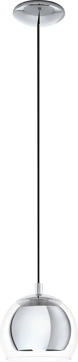 Eglo Rocamar Hanglamp - 5 Lichts Ø19cm - Grijs/Zilver