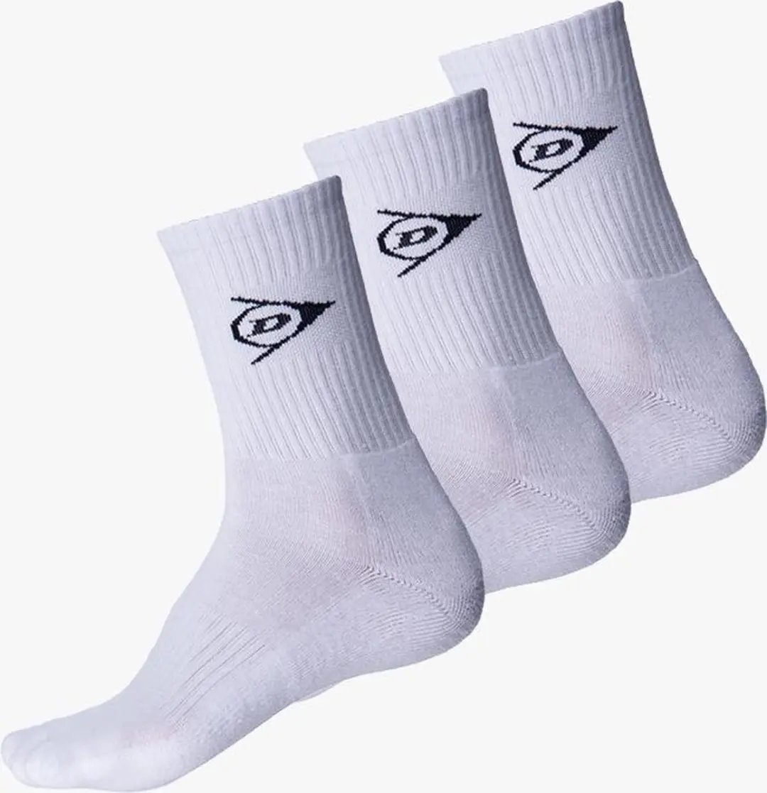 Dunlop Crew 3-Pack Sportsokken