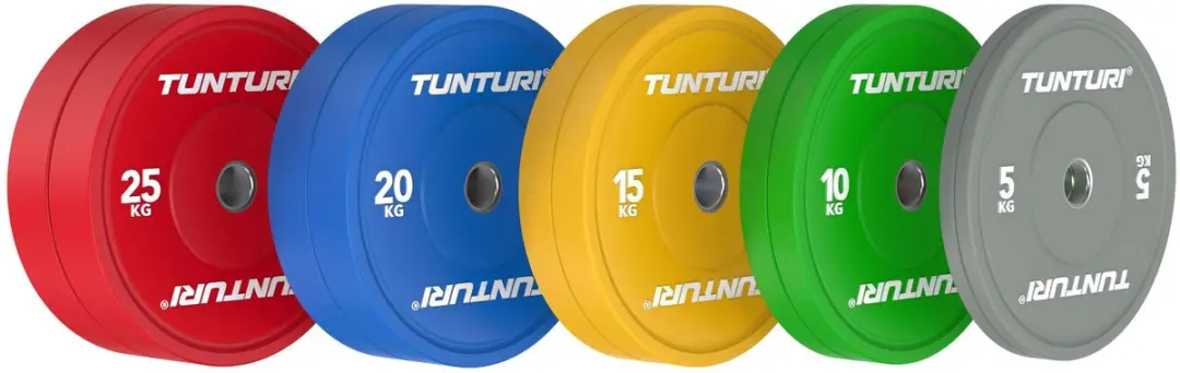 Tunturi Platinum Halterschijven Set 150kg - 10 Stuks