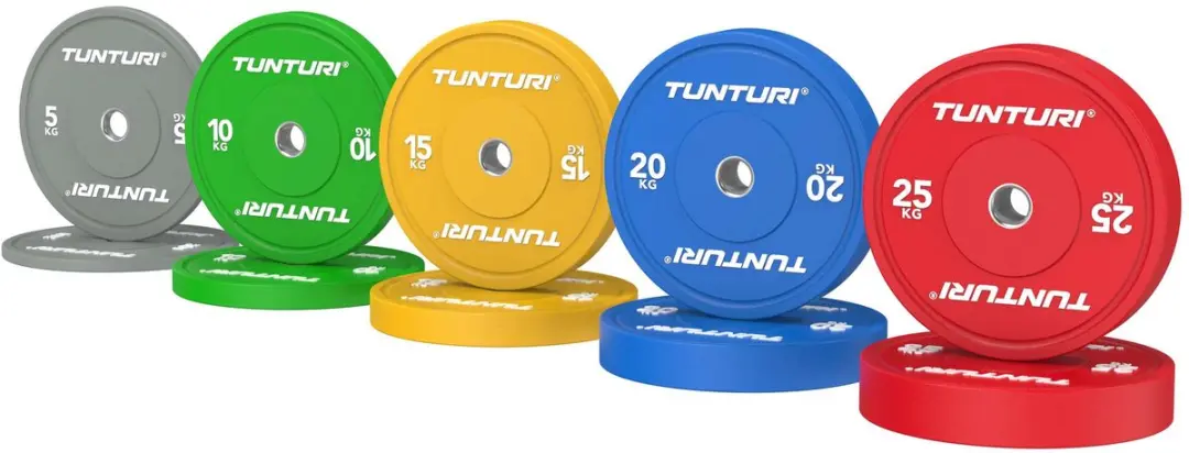 Tunturi Platinum Halterschijven Set 150kg