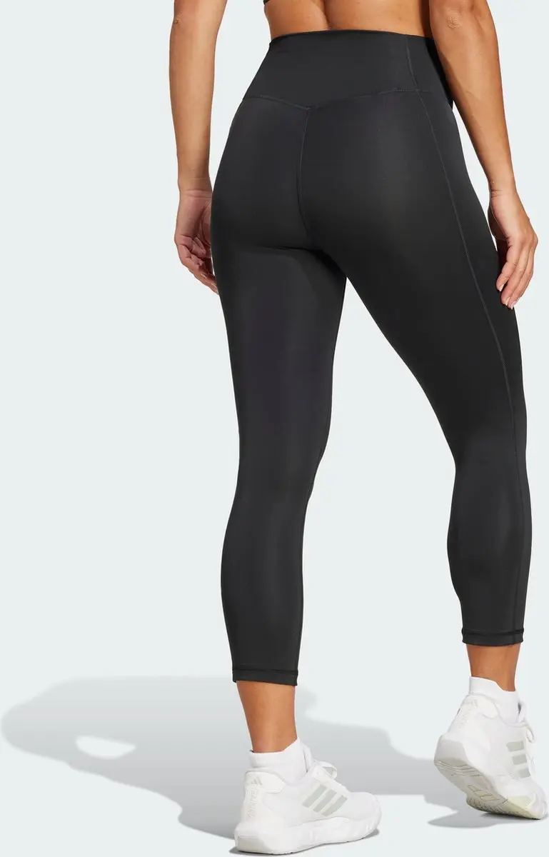 adidas Performance Optime Essentials Stash 3/4 Legging - Zwart - XL - afbeelding 6 van 6