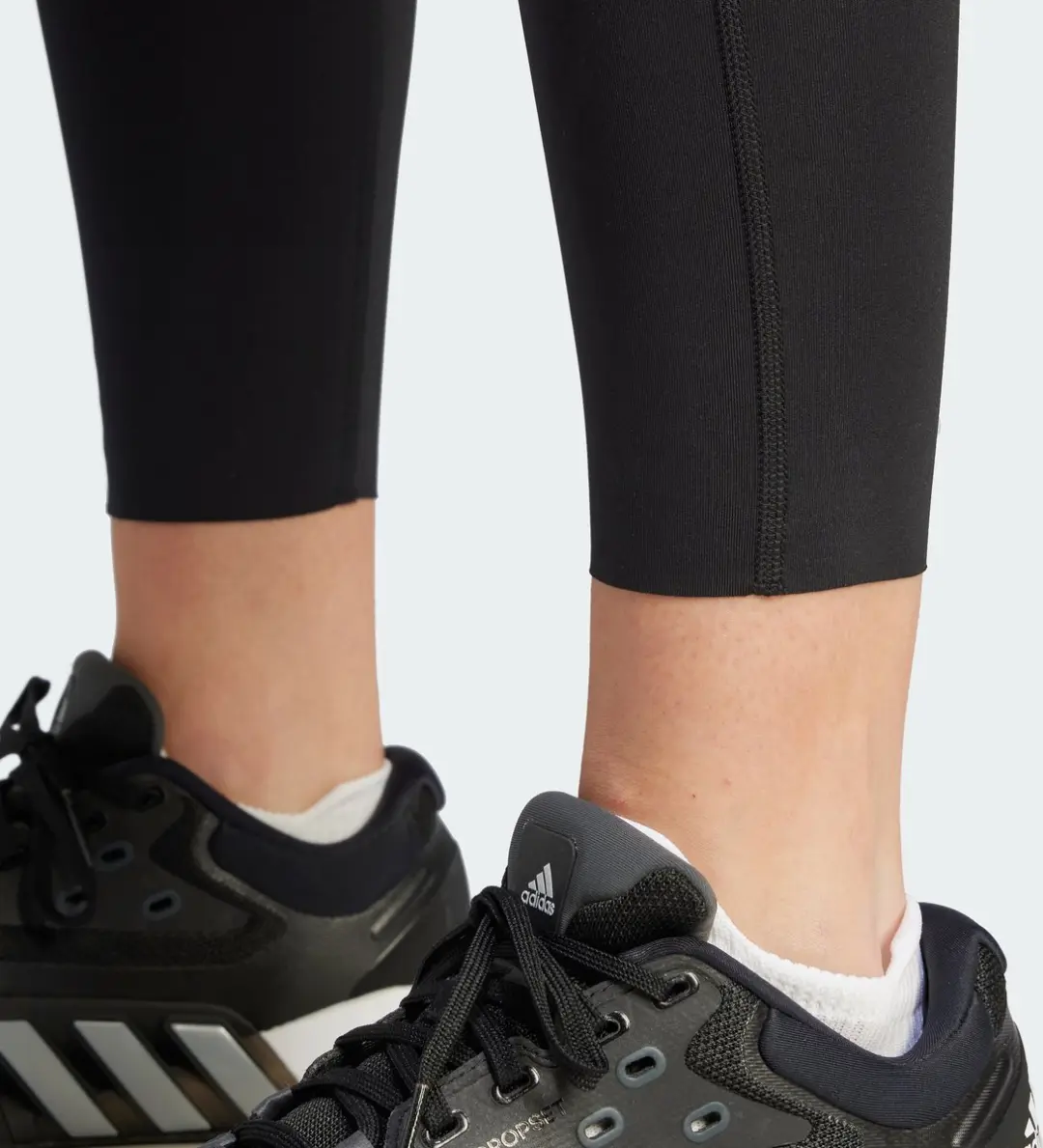 adidas Performance Optime Power 7/8 Legging - Zwart - XXS