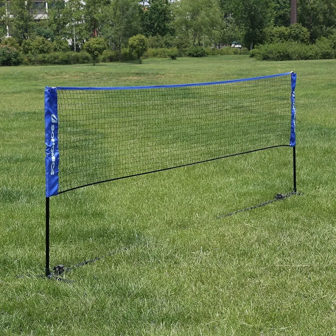 Songmics Badmintonnet Verstelbaar Blauw