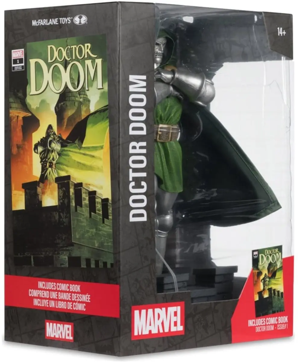 McFarlane Toys Marvel 1/6 Doctor Doom Standbeeld - 28cm - Multicolor