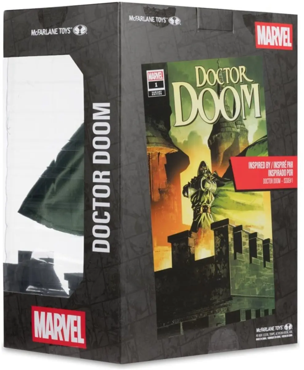 McFarlane Toys Marvel 1/6 Doctor Doom Standbeeld - 28cm - Multicolor - afbeelding 6 van 6