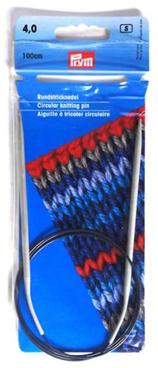 Prym Rondbreinaald ALU 4.00/100 - Grijs