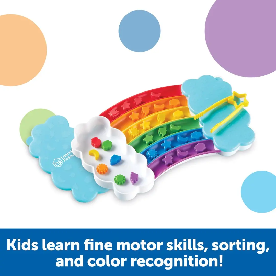 Learning Resources Regenboog Sorteer Tray 3+ - Multikleur