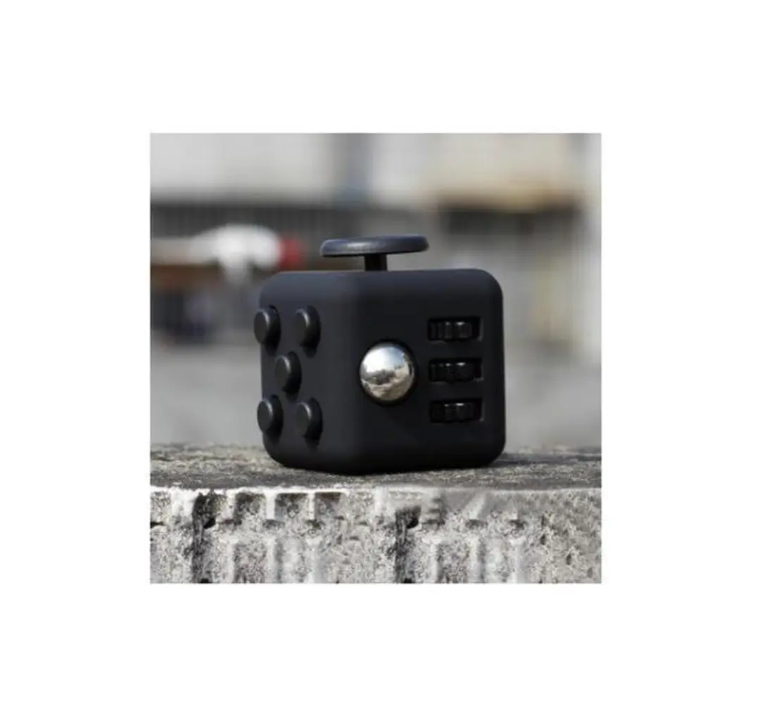 Johntoy Fidget Cube - Zwart