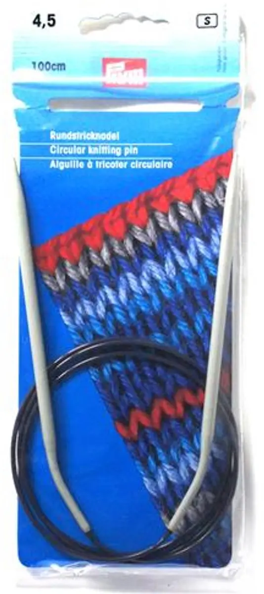 Prym Rondbreinaald ALU 4,50/100 - Grijs