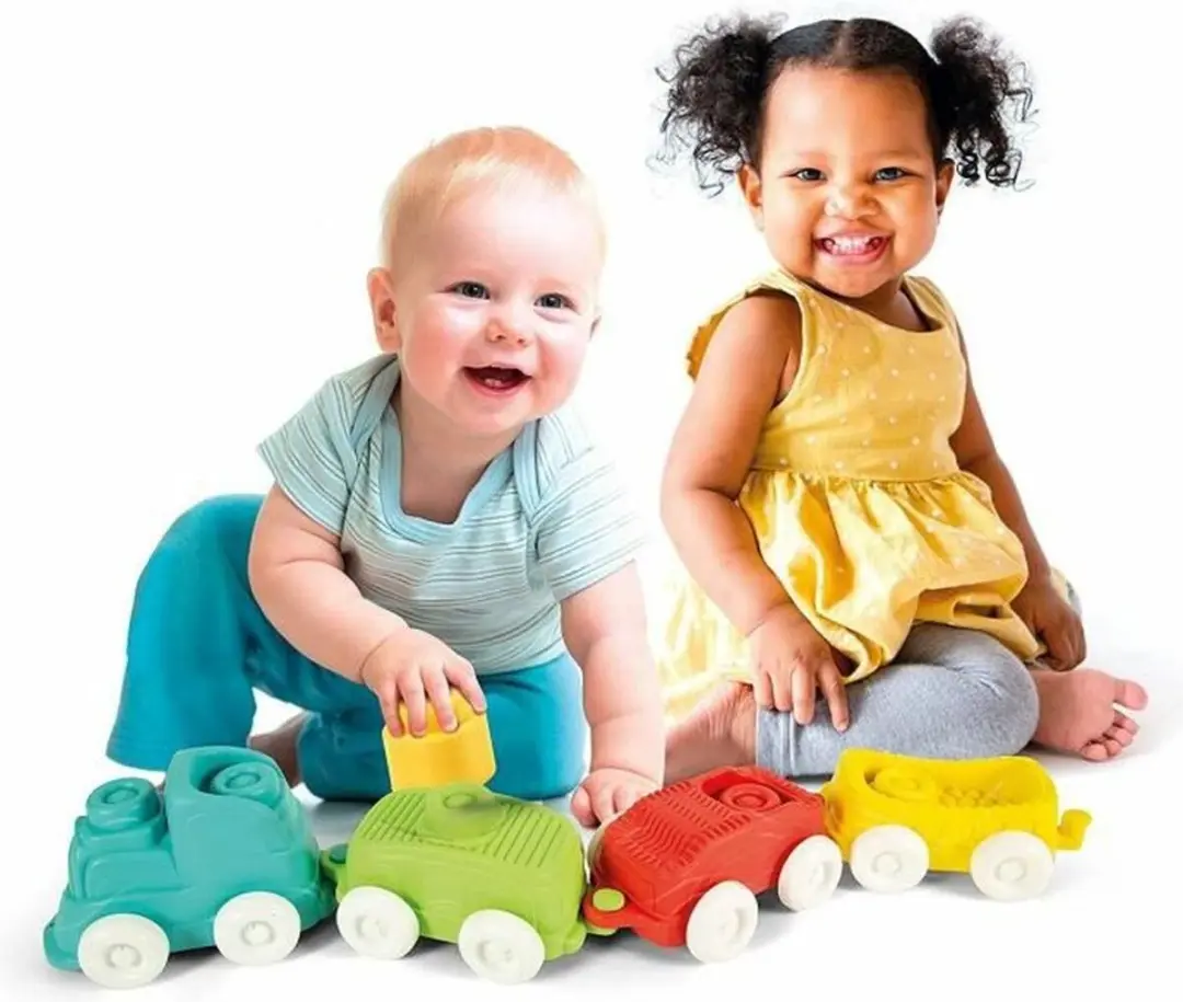 Clementoni Sensorische Trein Soft Clemmy - 13-delig - Multi - afbeelding 3 van 6