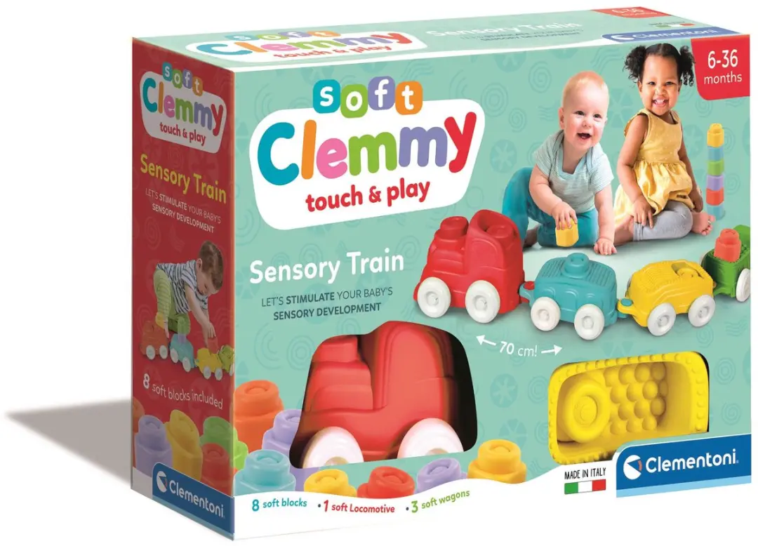 Clementoni Sensorische Trein Soft Clemmy