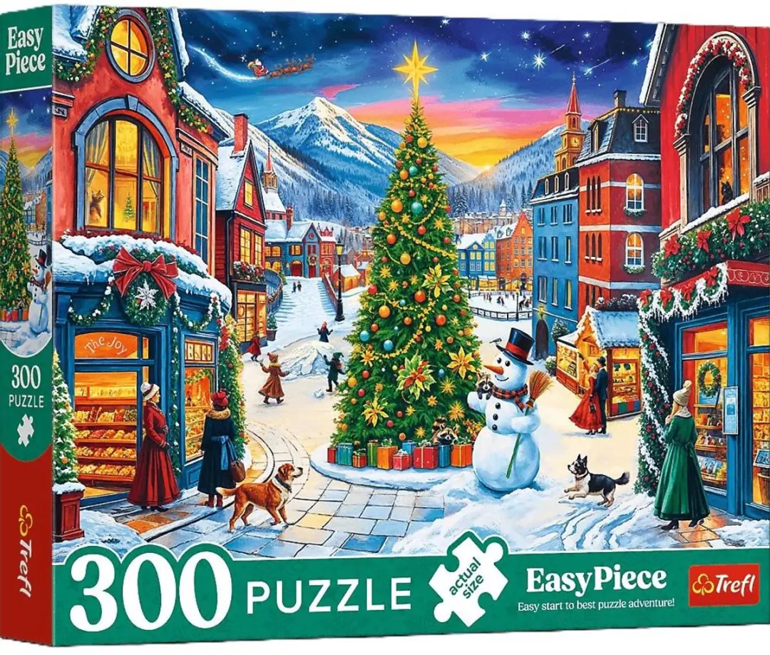 Trefl Kerststadje Puzzle 300 Stuks