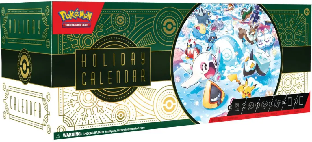 Pokémon Holiday Calendar 2024 Adventskalender