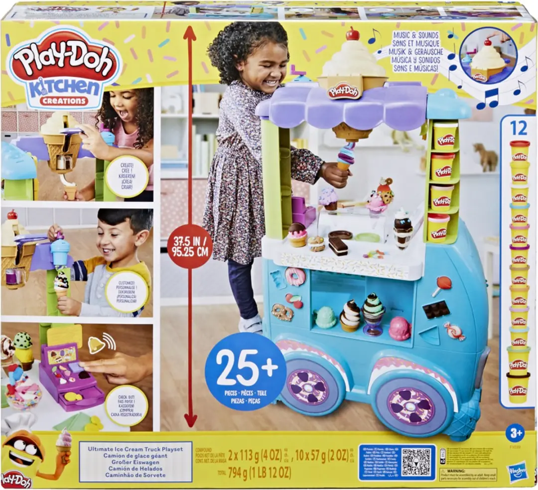 Play-Doh Kitchen Creations Ultieme IJscowagen - Multikleur
