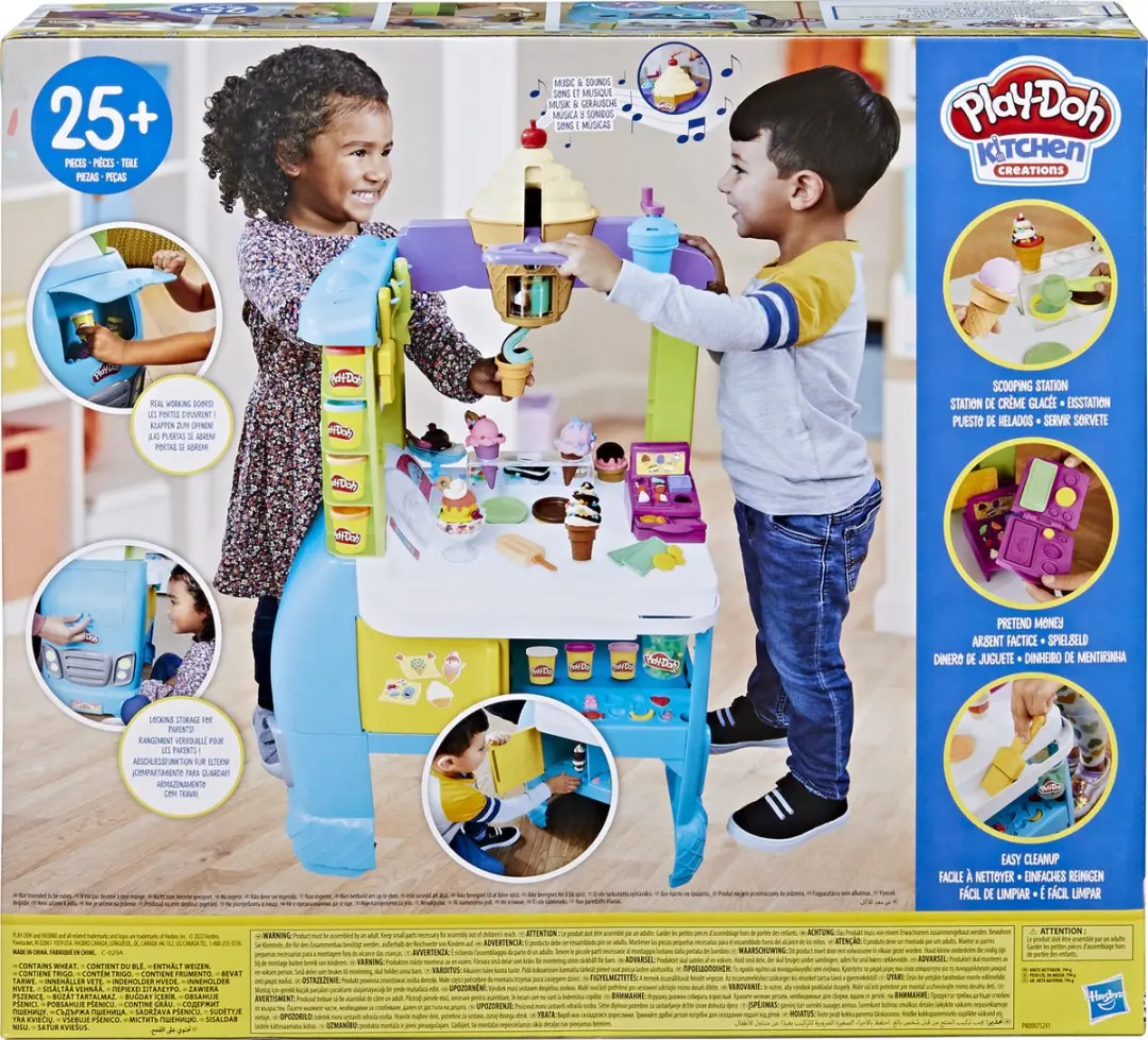 Play-Doh Kitchen Creations Ultieme IJscowagen - Multikleur