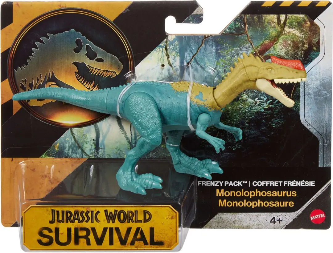 Jurassic World Survival Frenzy Pack Monolophosaurus JKL54 - Meerkleurig