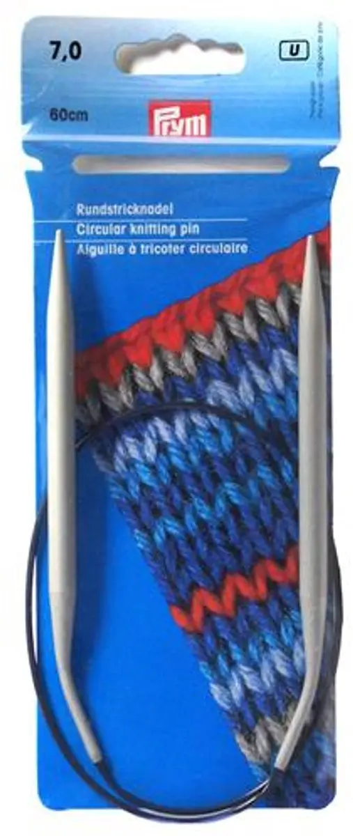 Prym Rondbreinaald ALU 7,00/60 - Grijs