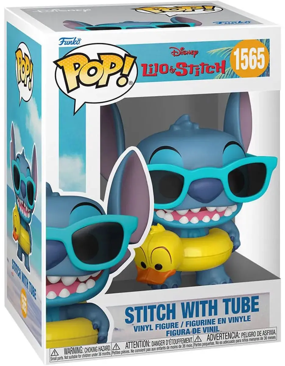 Funko Lilo & Stitch Stitch with Tube Pop! Vinylfiguur - Standard