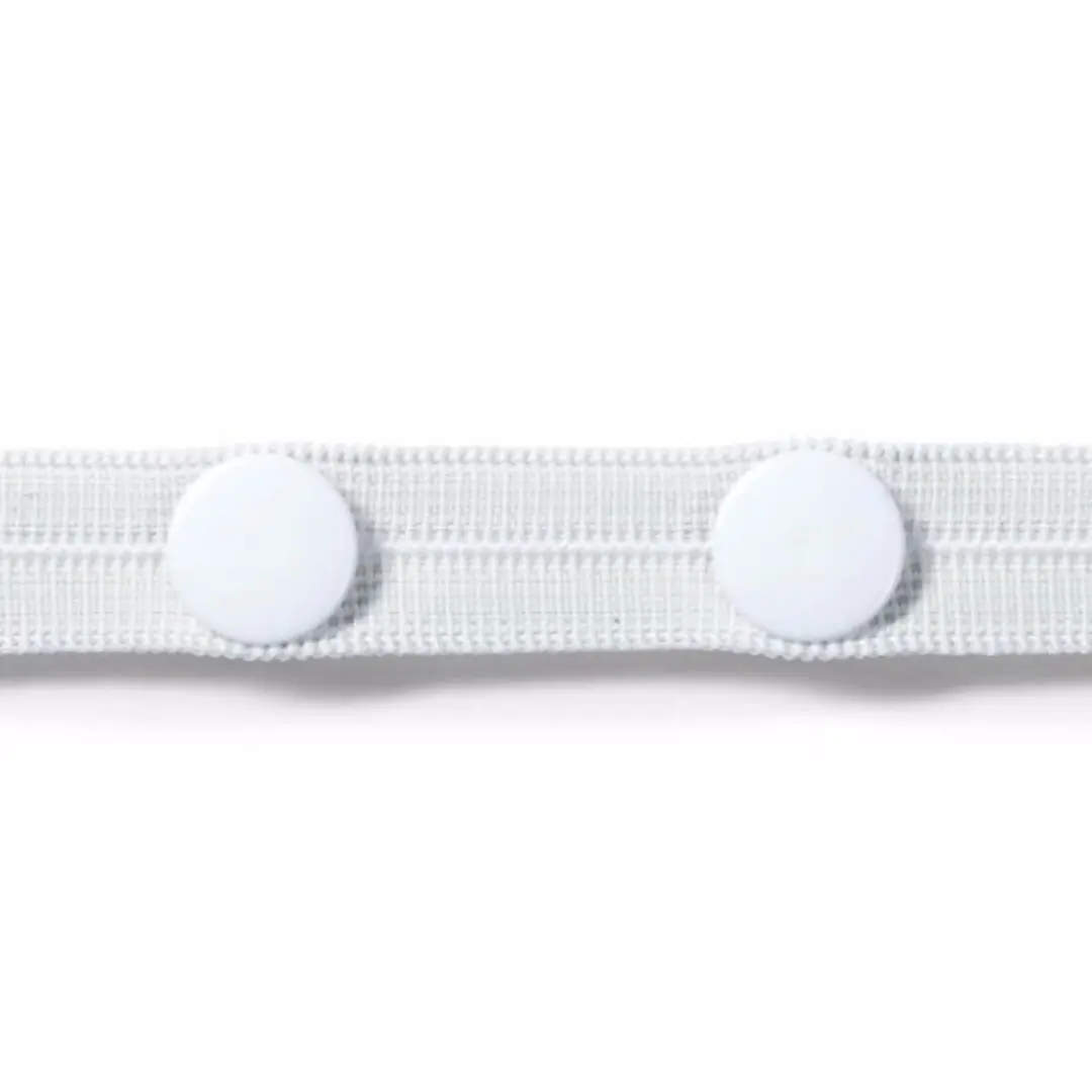 Prym Knoopsgatenelastiek 3 Knoopen 12mm - Zwart
