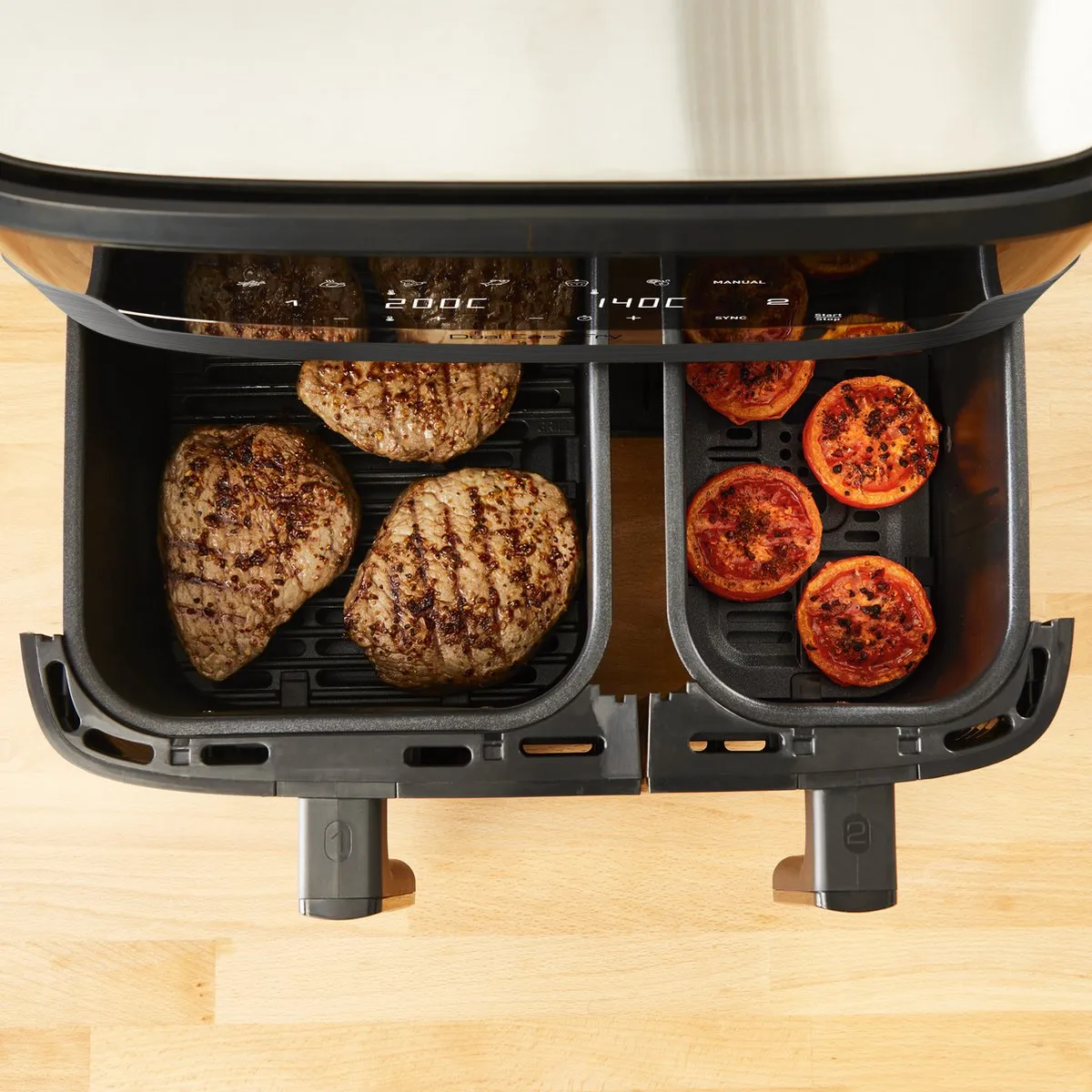Tefal Easy Fry Dual XXL & Grill EY905B - 8.3L - 2700W - afbeelding 6 van 6