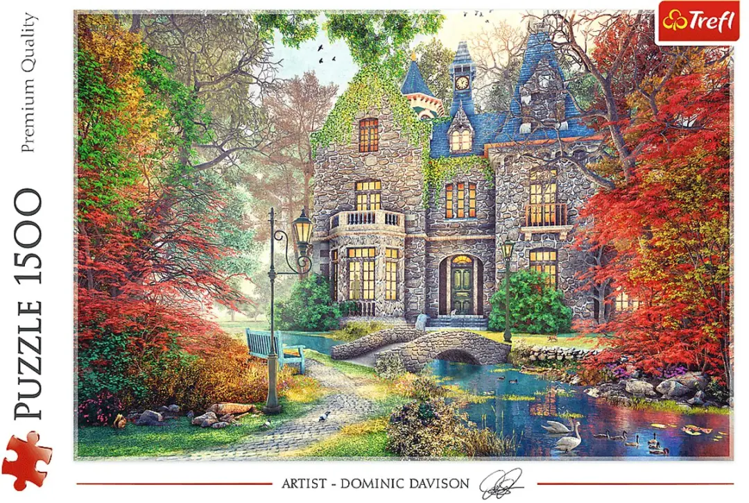Trefl Legpuzzel Autumn Mansion 1500 Stuks - Meerkleurig