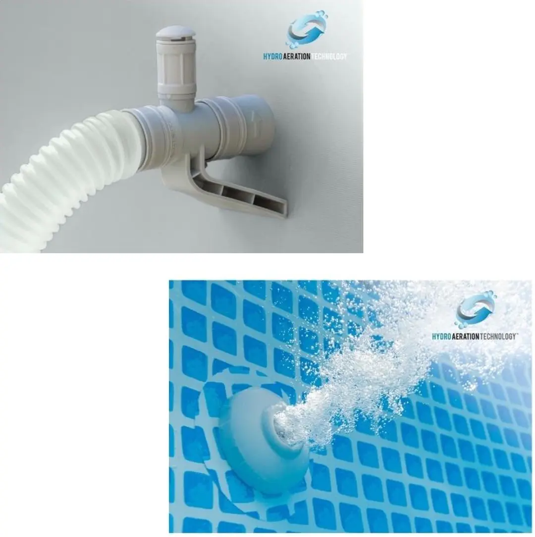 Intex 28638GS Waterval & Filterpomp 3407L/u - 32mm