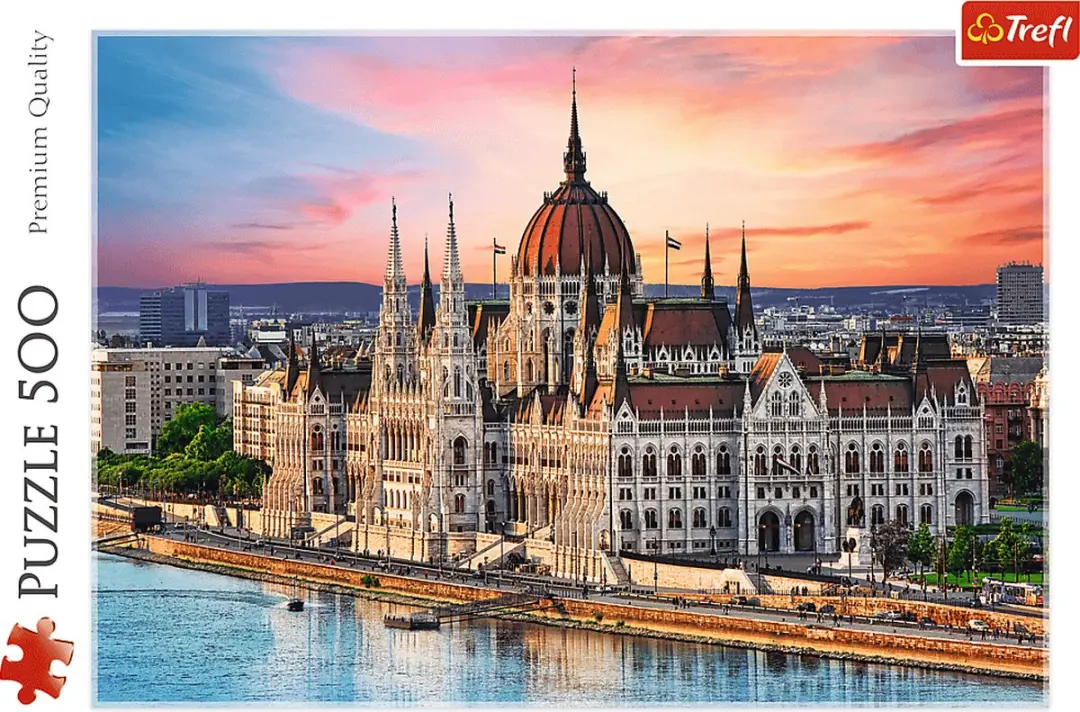 Trefl Budapest Puzzle 500 Stuks - Meerkleurig