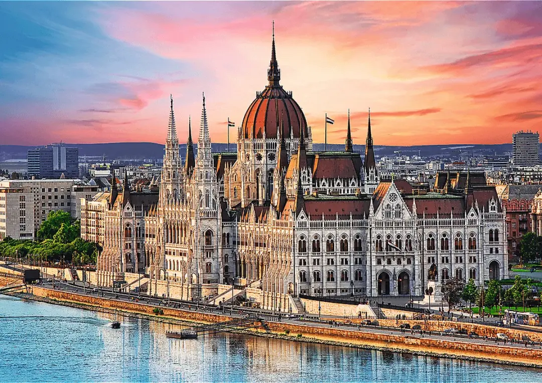 Trefl Budapest Puzzle 500 Stuks - Meerkleurig