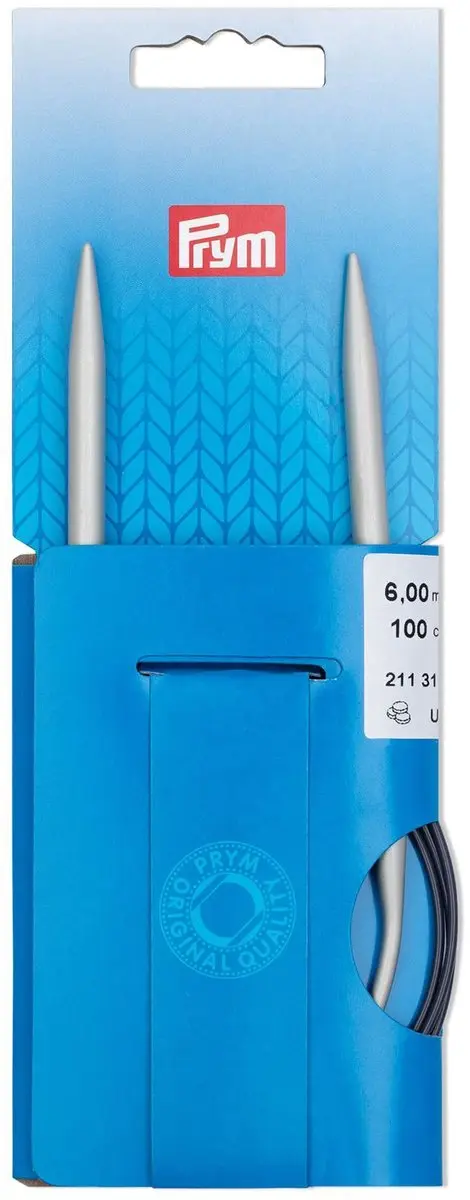 Prym Rondbreinaald ALU 6.00/100 - Grijs