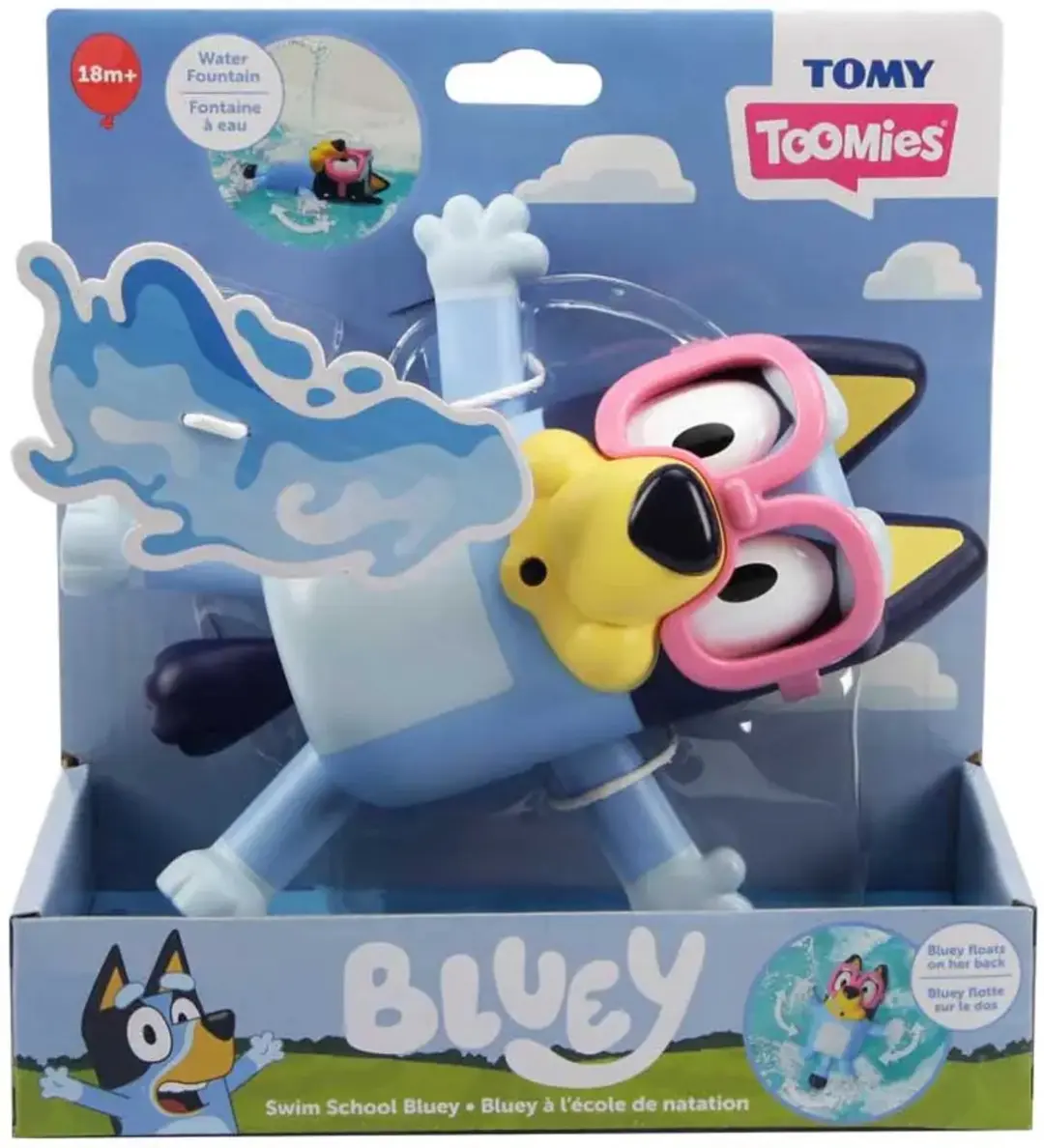 Tomy Bluey Zwemschool Badspeelgoed - TOE73871 - Meerkleurig