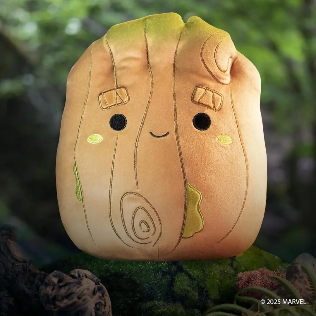 Squishmallows Marvel Guardians of the Galaxy Groot Pluche 25cm