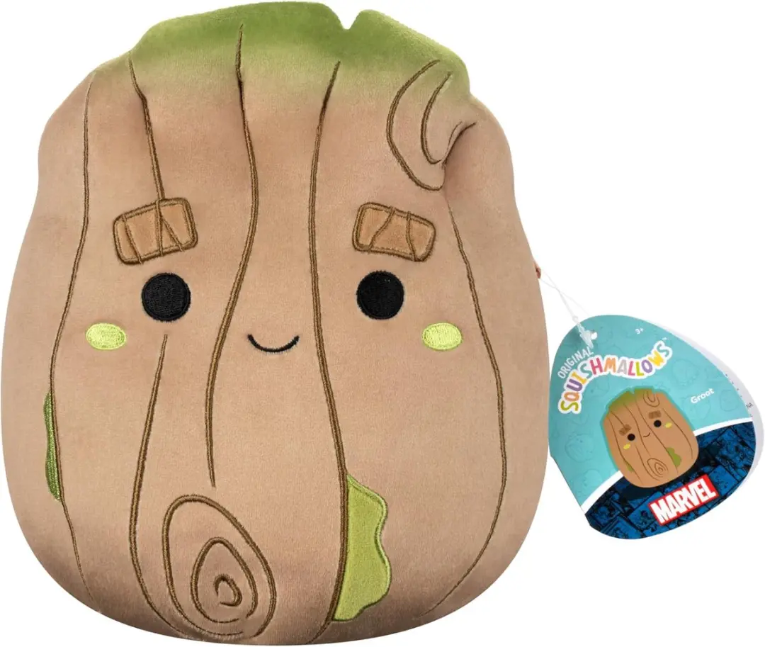 Squishmallows Marvel Guardians of the Galaxy Groot Pluche 25cm