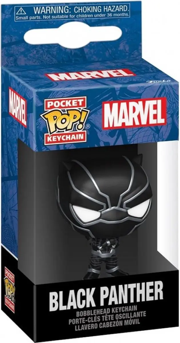 Funko Marvel Black Panther Pocket Keychain - Multi