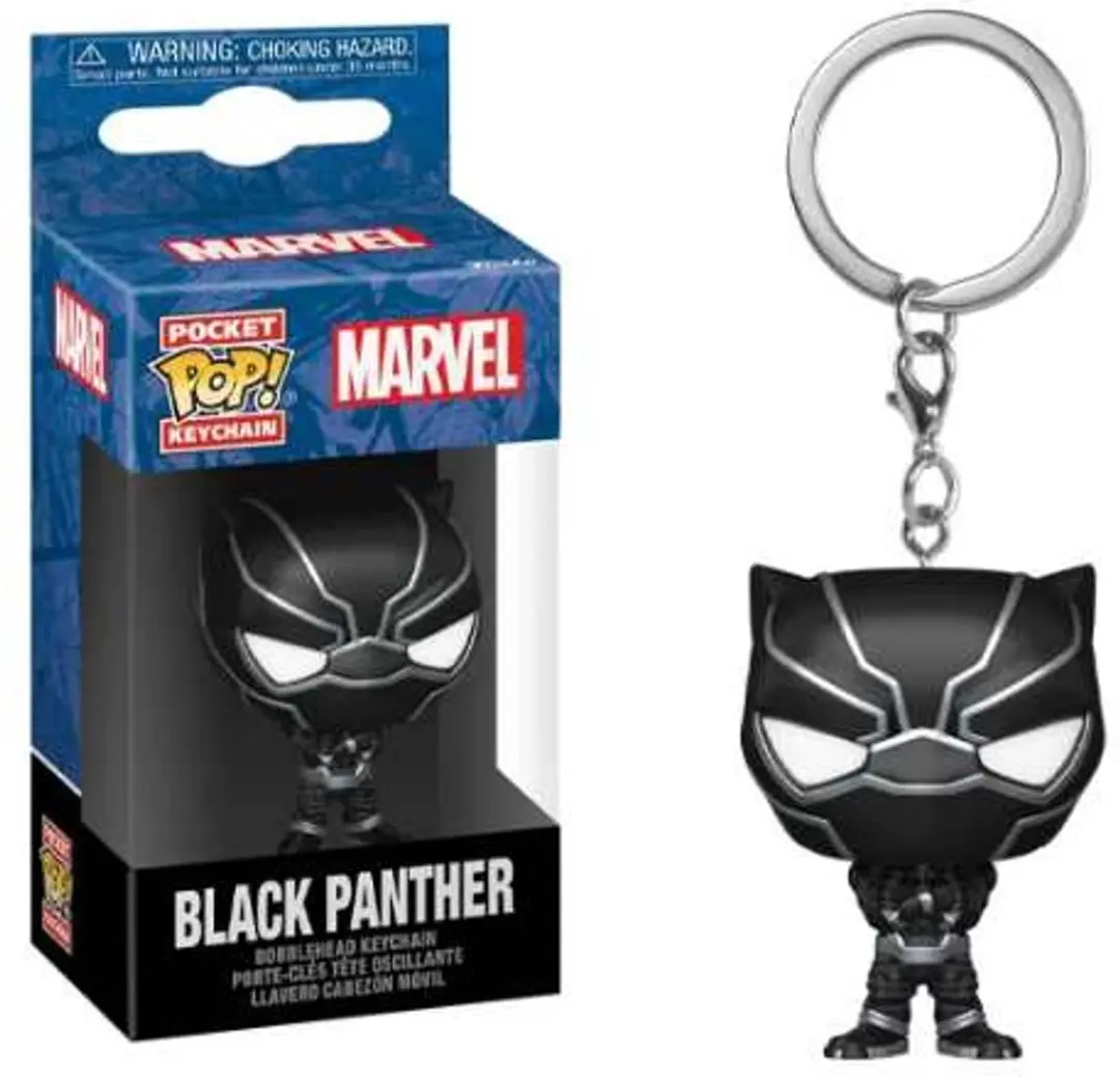 Funko Marvel Black Panther Pocket Keychain - Multi