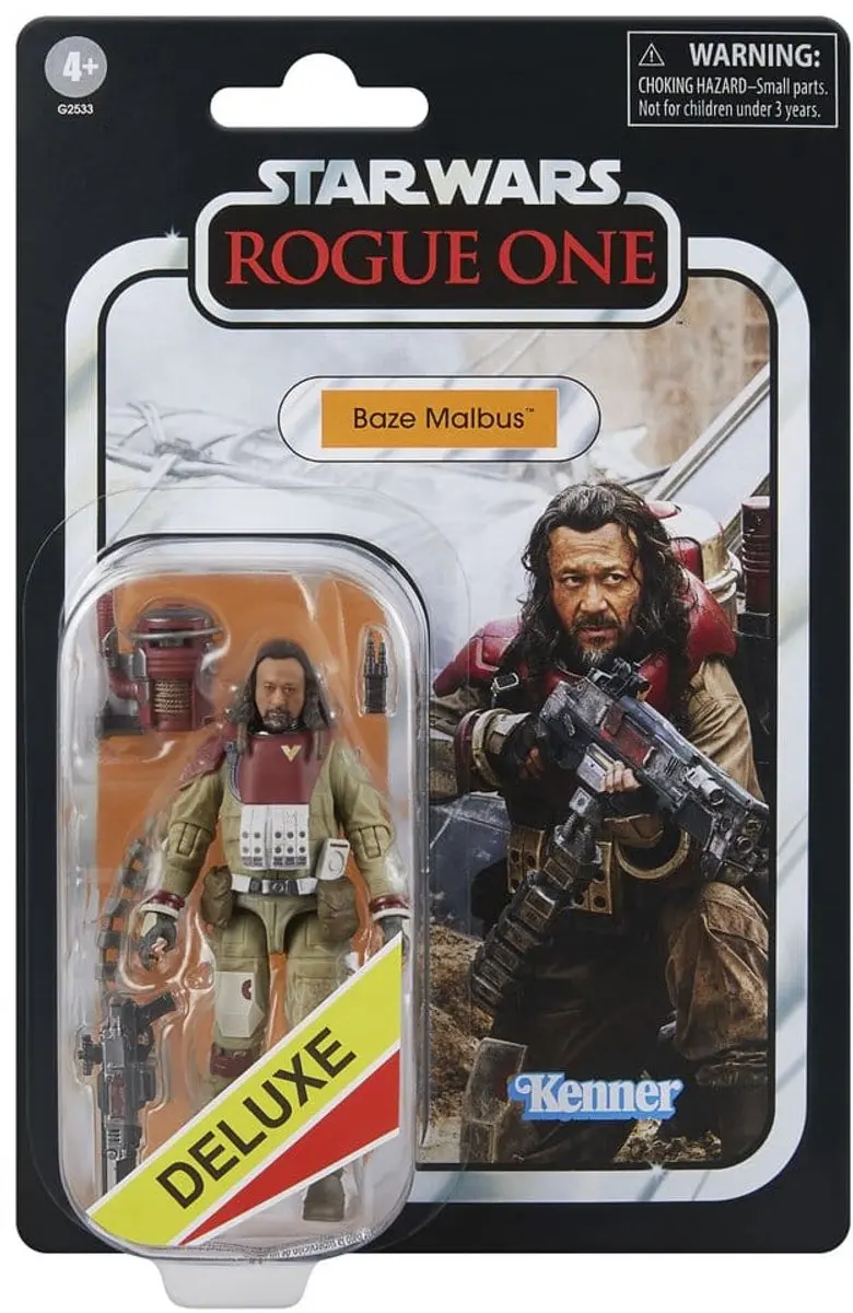 Hasbro Star Wars Rogue One Baze Malbus Deluxe Action Figure 10cm