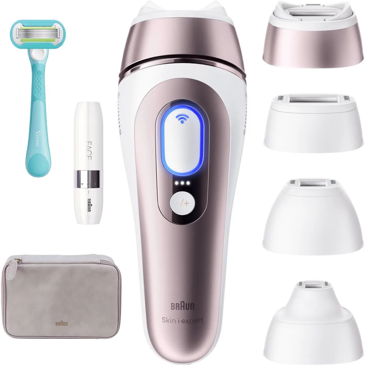 Braun Smart Skin i·expert PL7432 IPL Ontharingsapparaat - 400.000 Flitsen - Wit