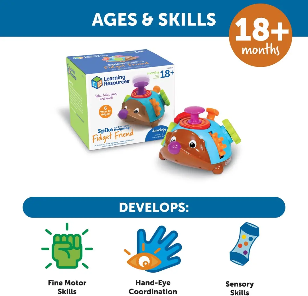 Learning Resources Spike Fidget Friend - Multikleur - afbeelding 5 van 6