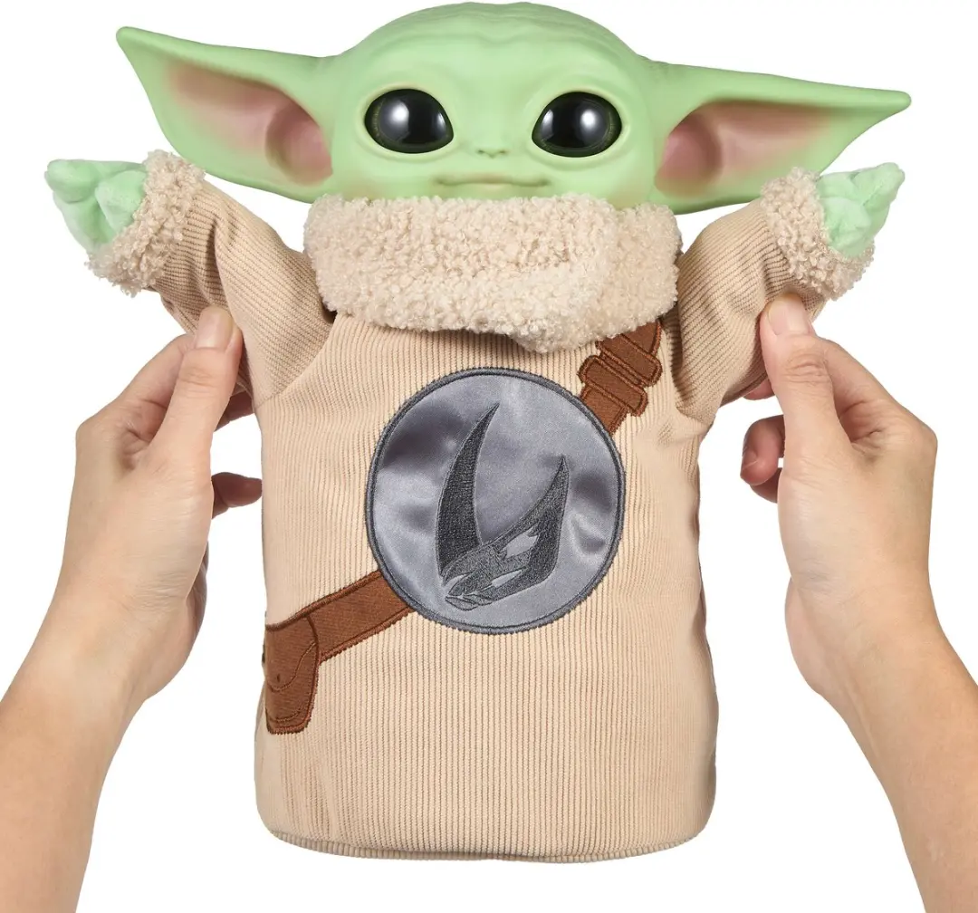 Mattel Star Wars Grogu Knuffel Vinyl Hoofdje