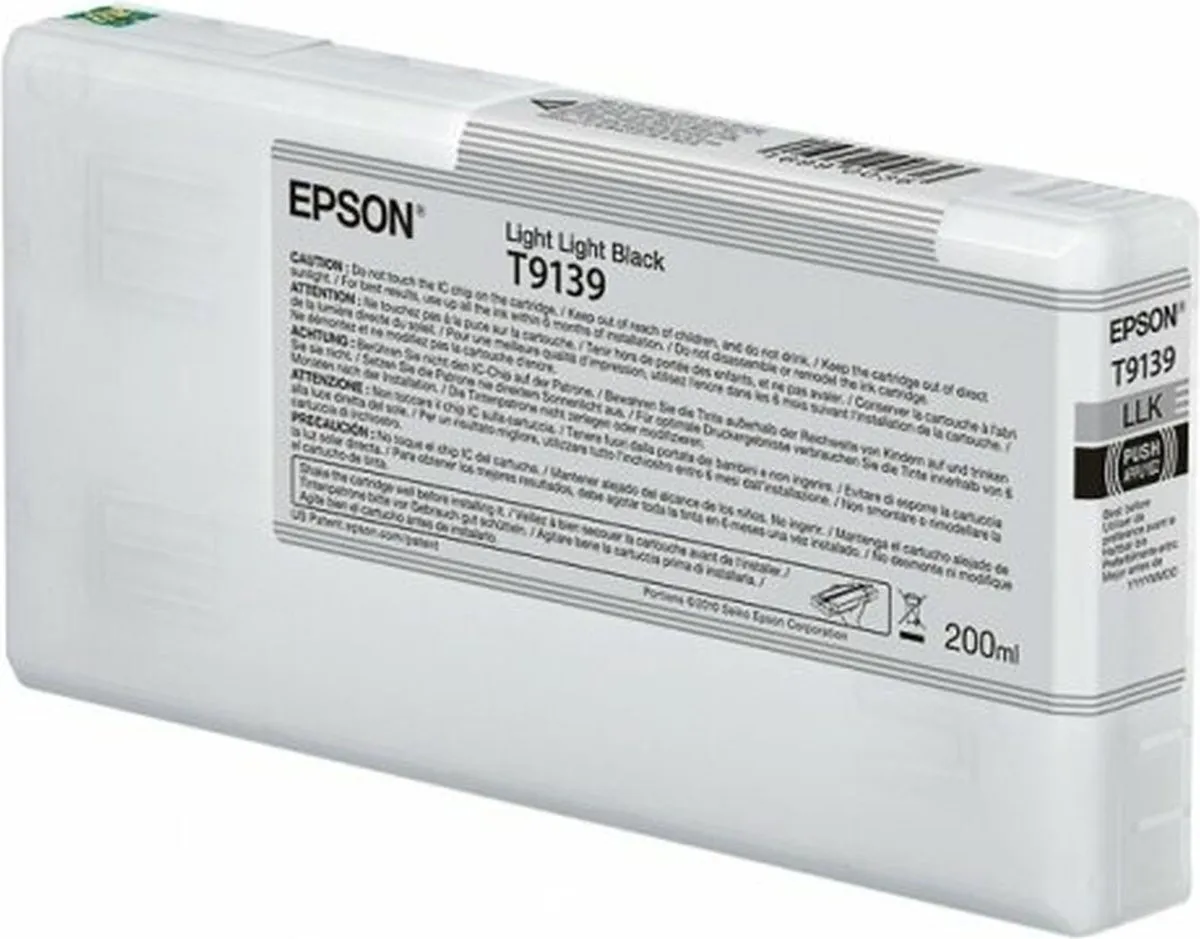 Epson C13T913900 Inktcartridge Zwart - 200ml
