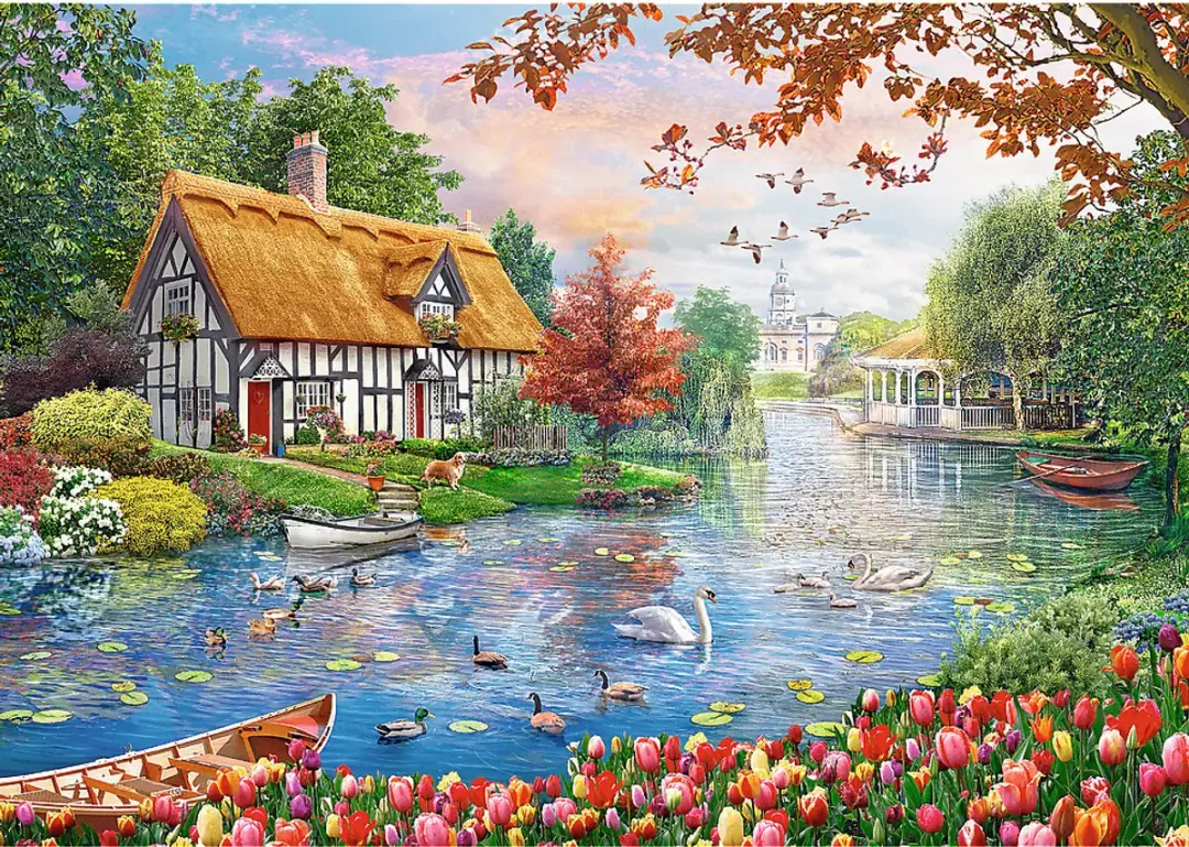 Trefl Legpuzzel A Quiet Haven 500 Stuks - Meerkleurig