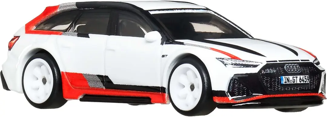 Hot Wheels Premium Autocultuur Mazda RX3 Wagon 'Fast Wagons' 1:64 - Wit