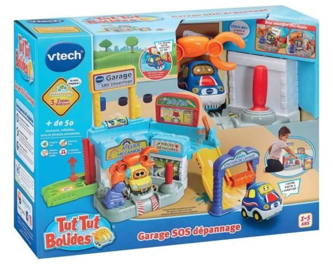 VTech Toet Toet Auto's Interactieve Werkplaats 80-583205 - Meerkleurig
