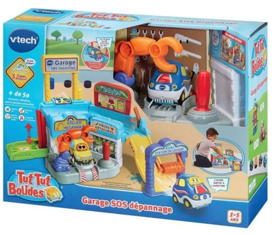 VTech Toet Toet Auto's Interactieve Werkplaats 80-583205 - Meerkleurig - afbeelding 6 van 6