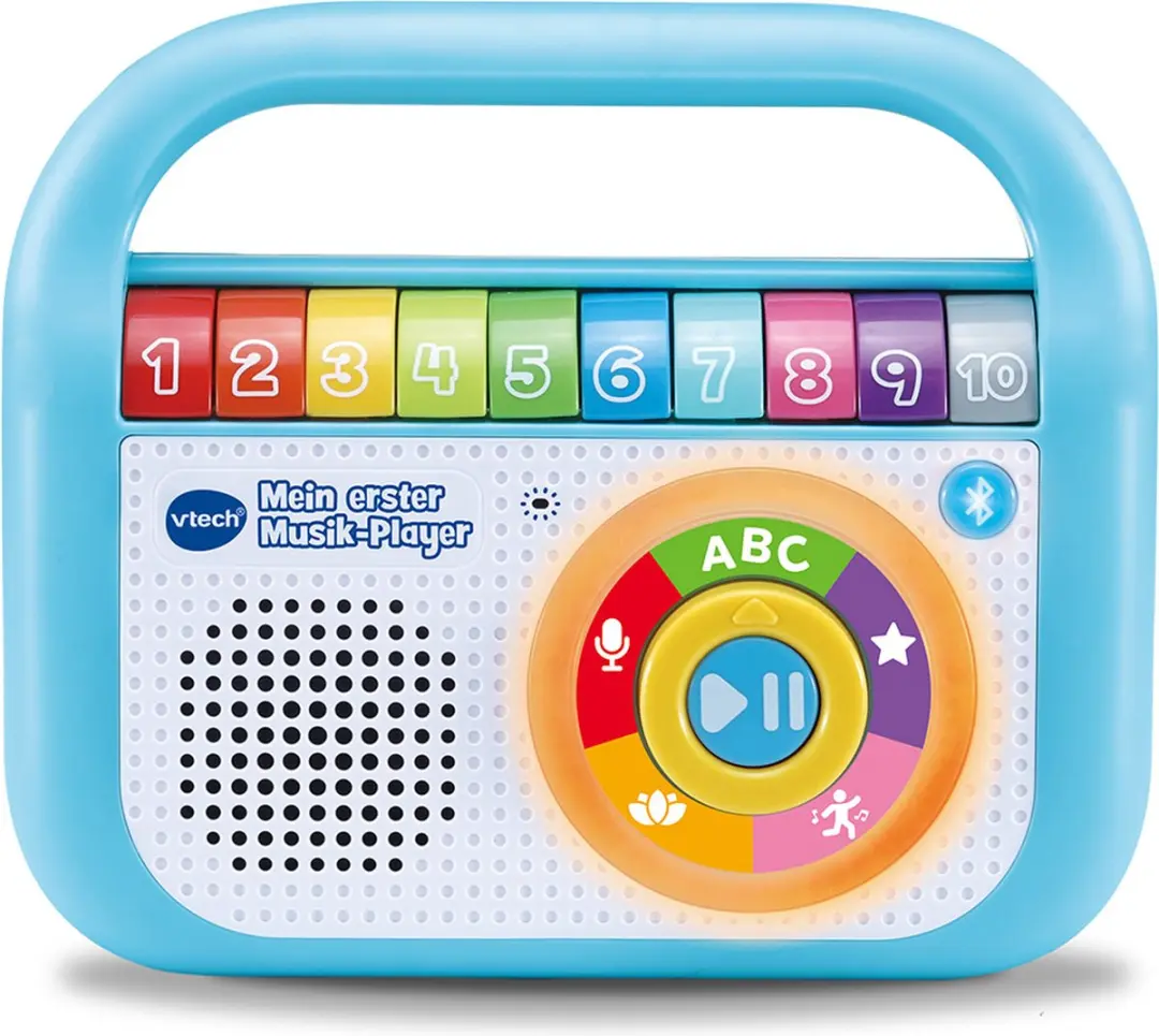 Vtech Mein Erster Musik-Player 80-615504 - Multicolor - afbeelding 2 van 6